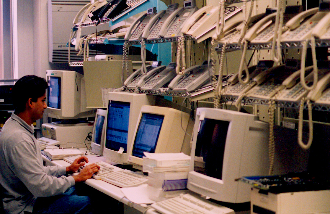 Nortel workstation lab, 2001
